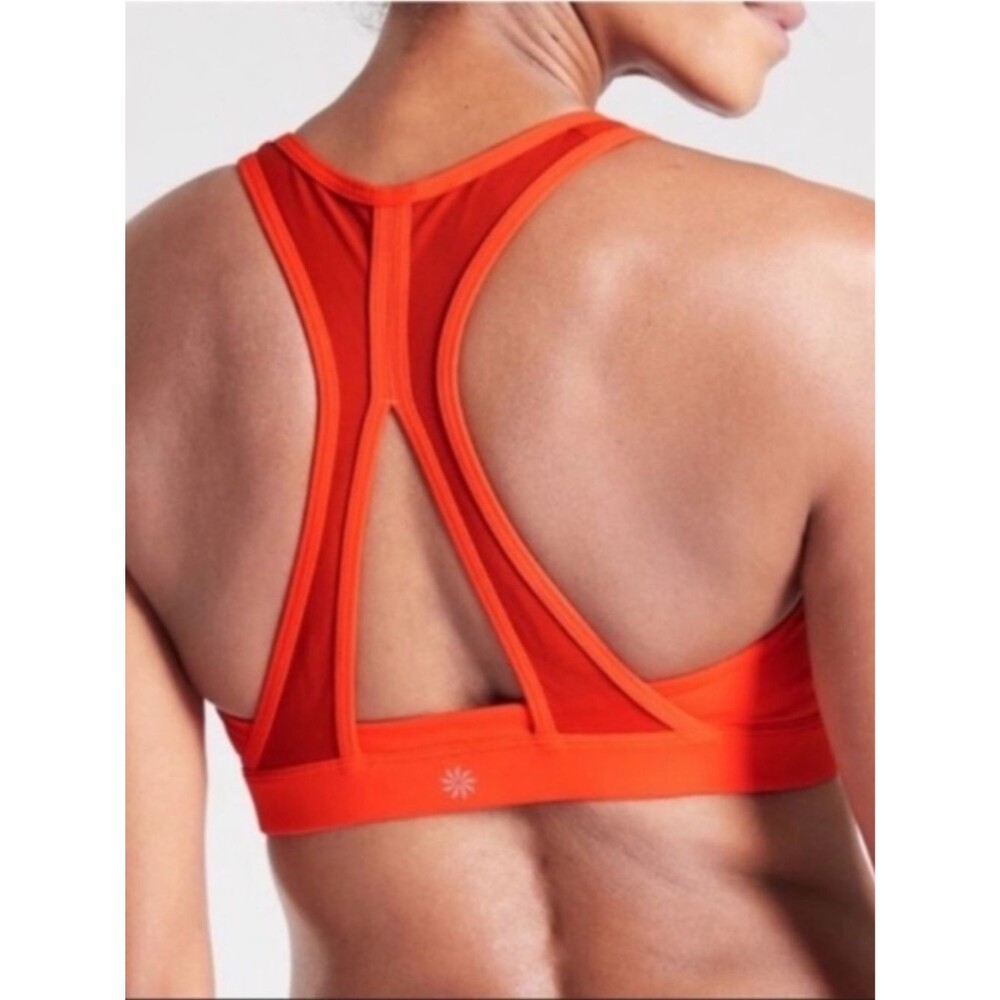 Athleta Contender Sports Bra | Torch Red | Size XS